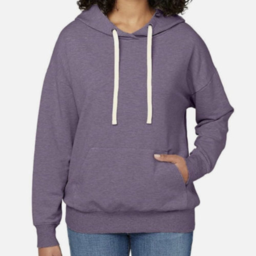 - Buffalo super soft stretch fleece hoodie with kangaroo pocket‎